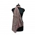 Cotton Stole With Floral Embroidery and Net Lace Cotton Stole With Floral Embroidery and Net Lace